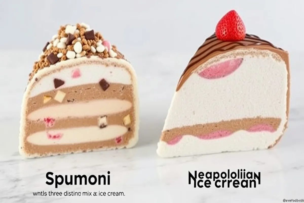  Spumoni and Neapolitan ice cream