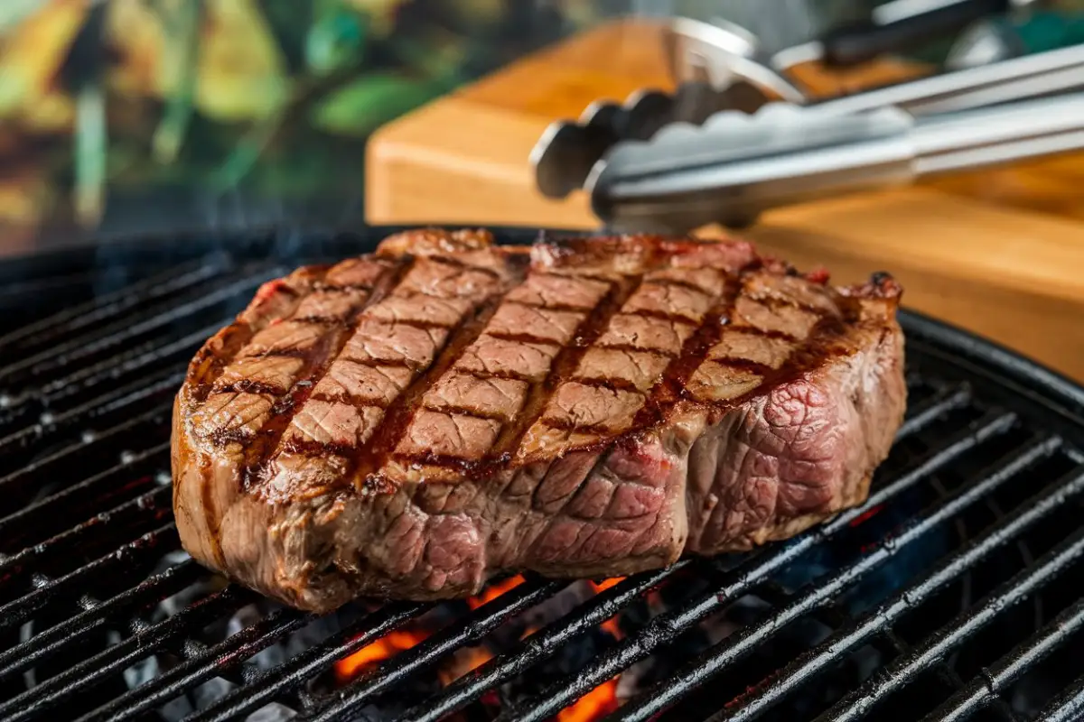 Grilling beef cooking methods