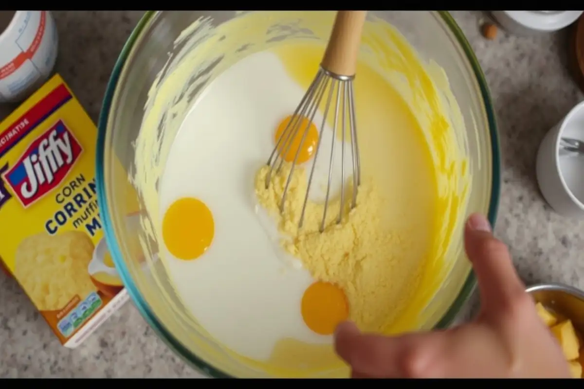 Ingredients for Jiffy Cornbread