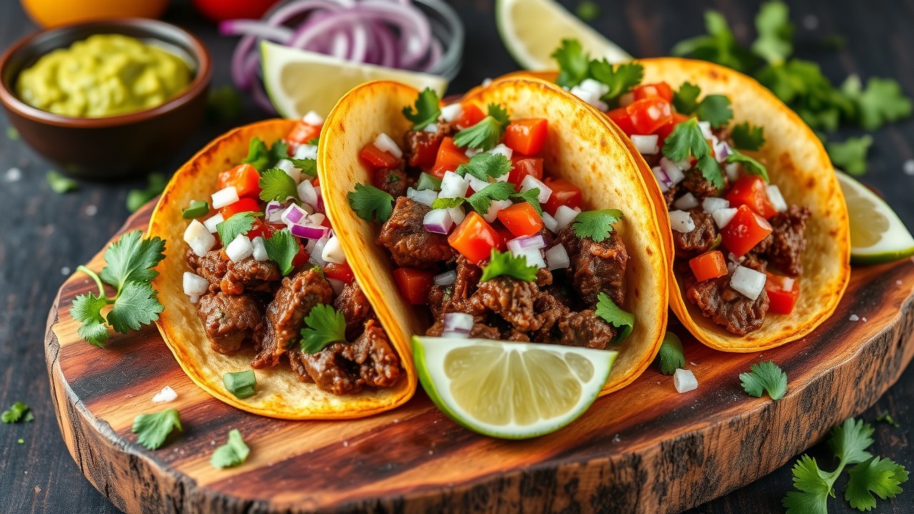 beef tacos