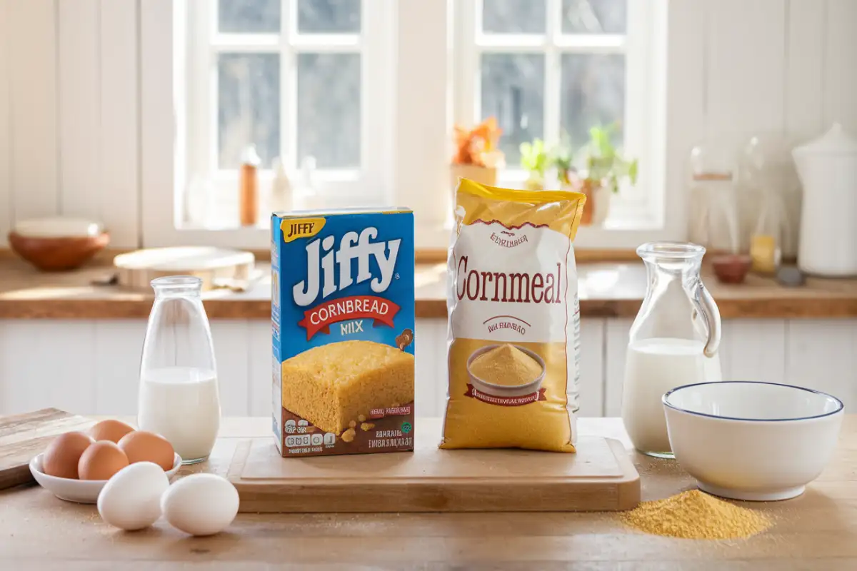 box of Jiffy Cornbread Mix