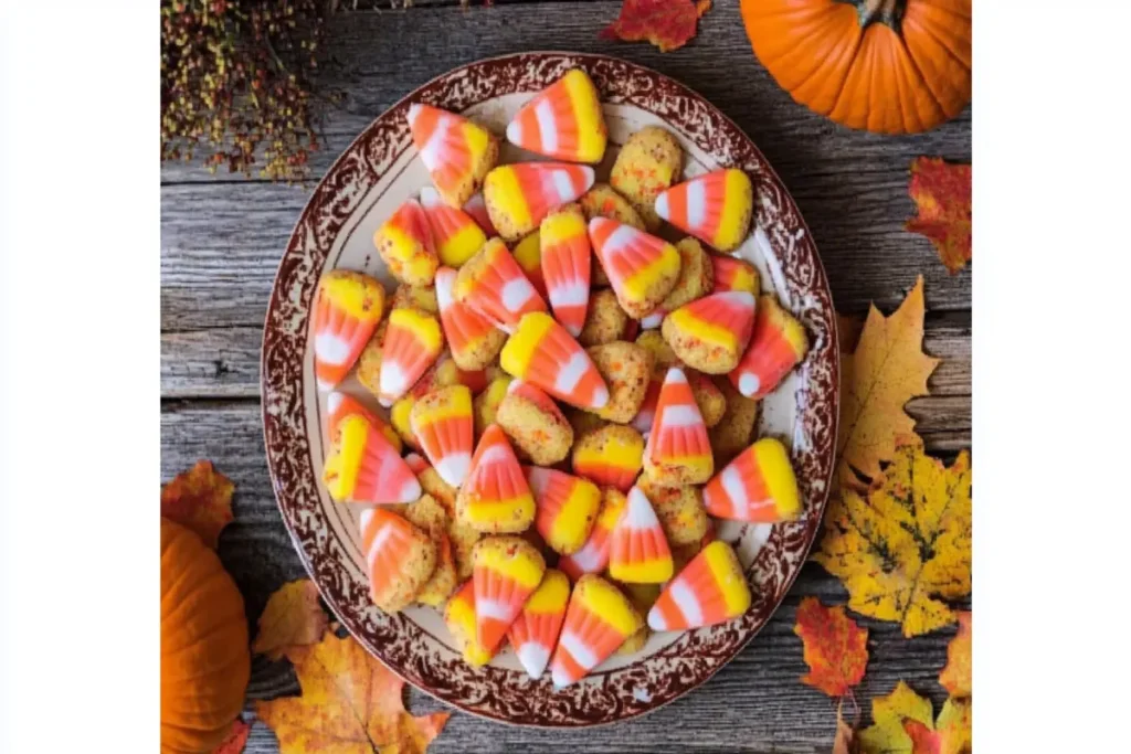 Candy corn cookies recipe