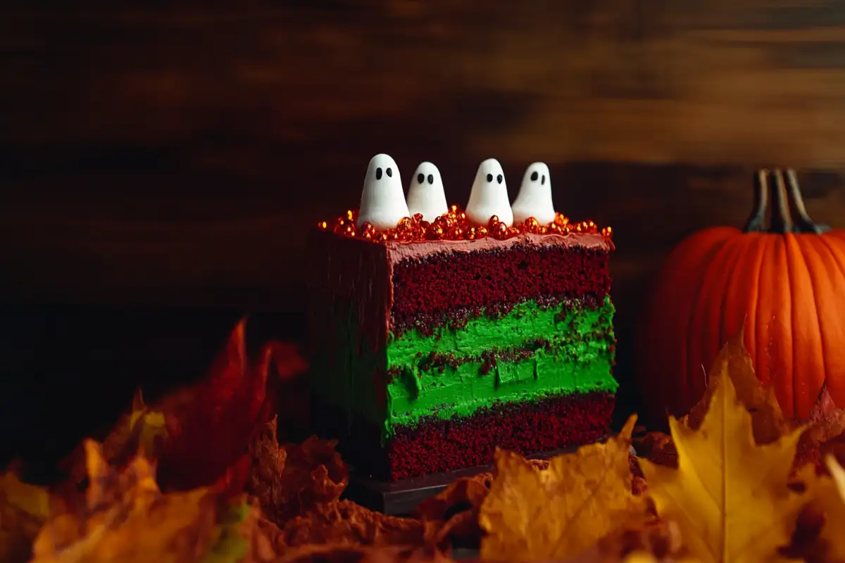 Easy Halloween chocolate cake recipe 