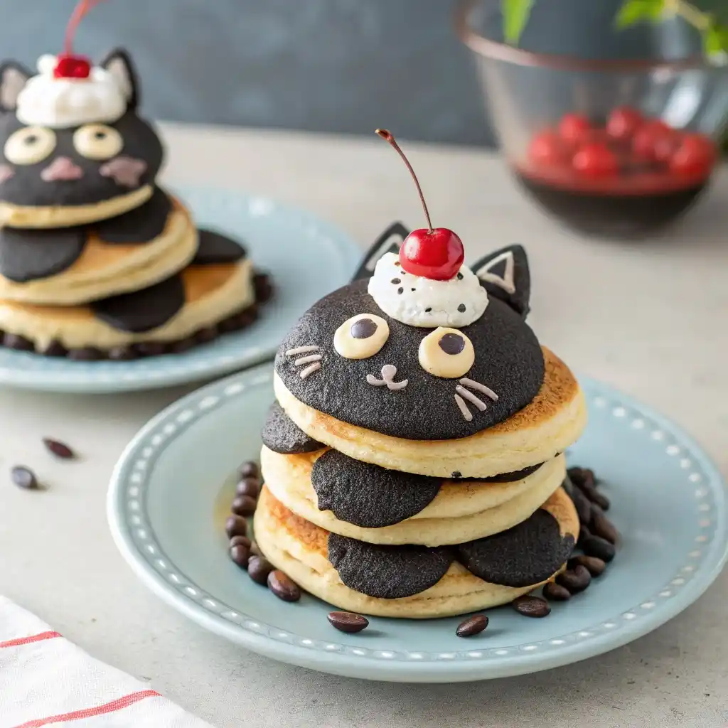 Black Cat Pancakes