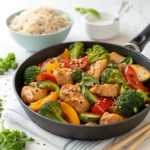 Ground Chicken Stir-Fry