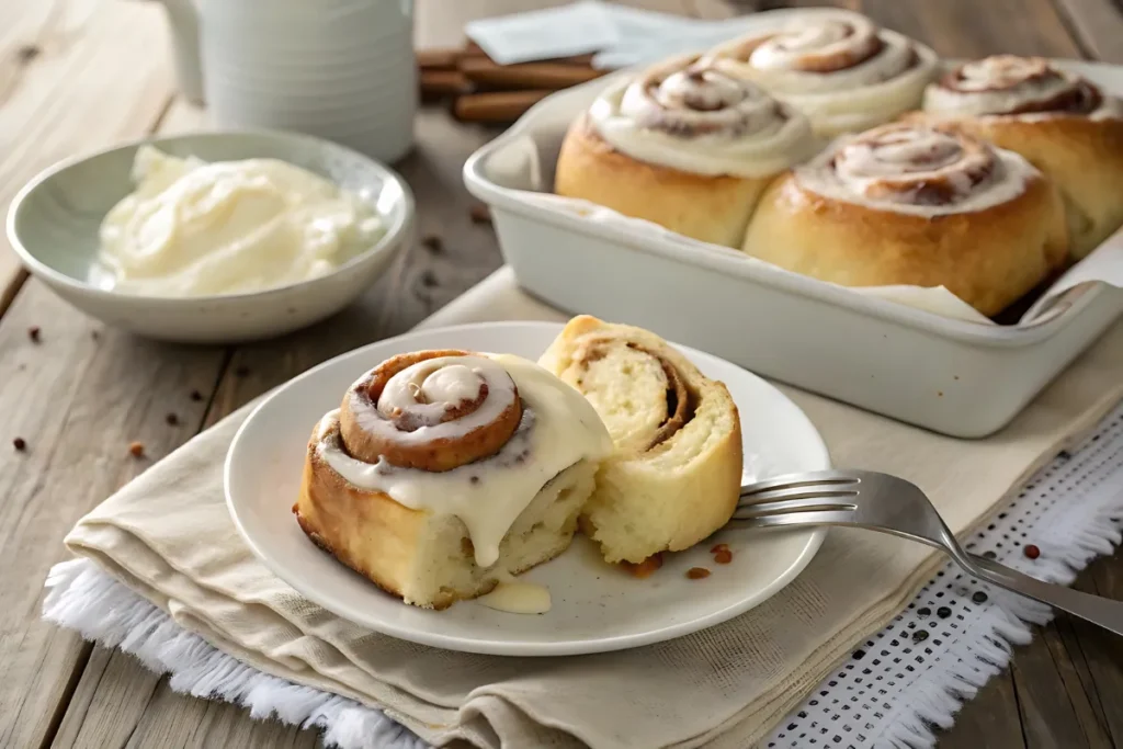 final-plated-cinnamon-rolls