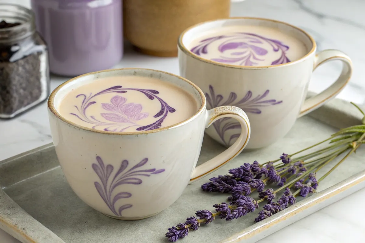 Lavender Milk Tea