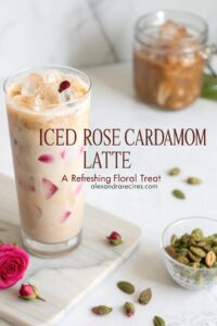 Rose Cardamom Tea Latte: A Cozy, Fragrant Delight - Alexandra Recipes