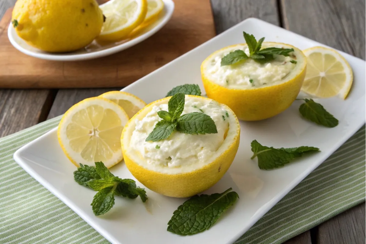 Lemon Posset Dessert