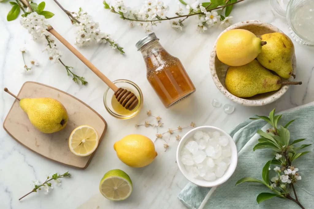 Creamy Pear Lemonade