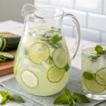 Cucumber Mint Lime Agua Fresca