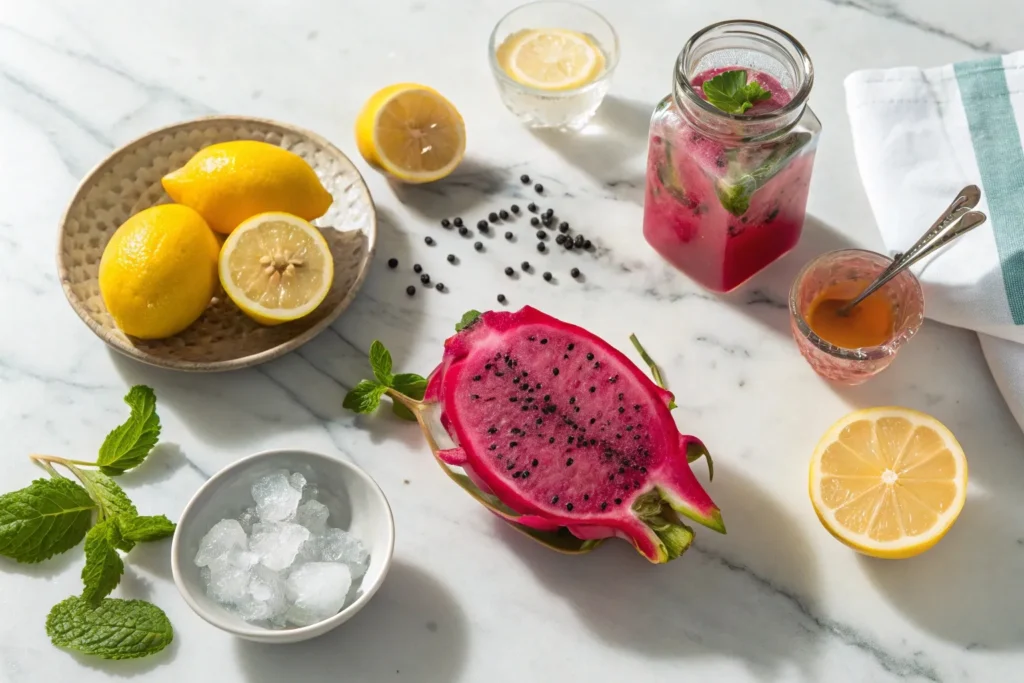 Dragonfruit Lemonade