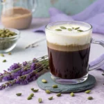 Lavender Cardamom Cold-Foam Latte