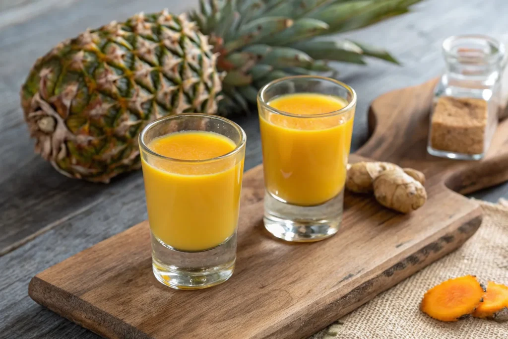 Pineapple Ginger Turmeric Wellness Shot