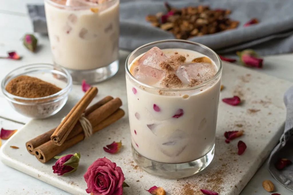 Rose-Vanilla Oat Horchata