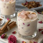 Rose-Vanilla Oat Horchata