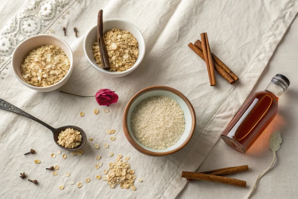 Rose-Vanilla Oat Horchata