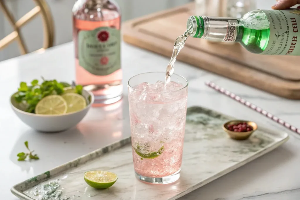Rose and Dill Pickle Tonic