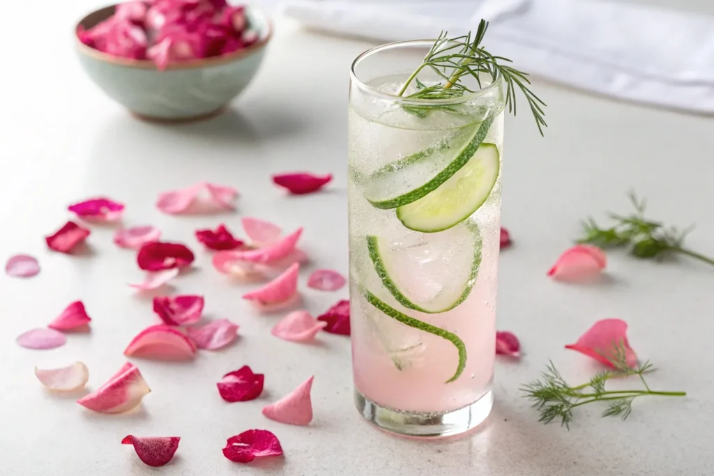Rose and Dill Pickle Tonic