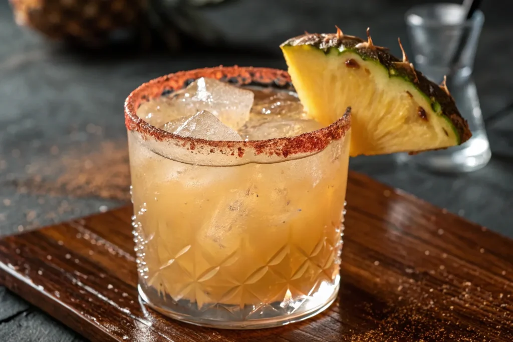 Smoked Paprika Pineapple Mocktail
