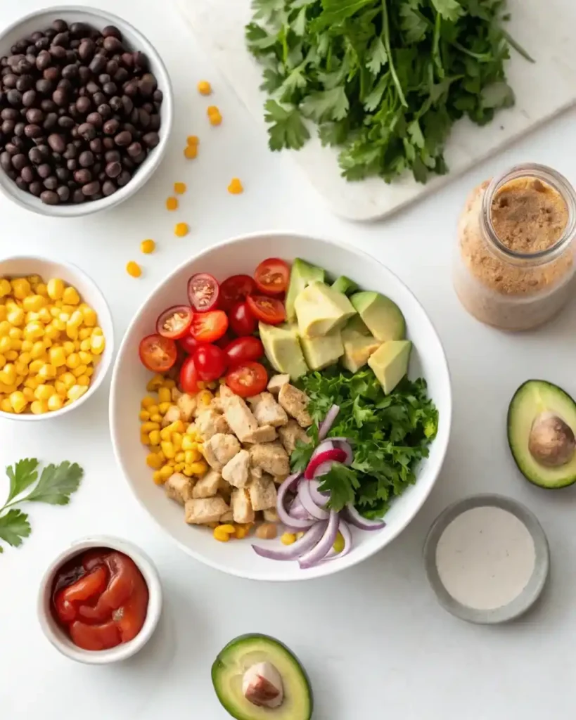 BBQ Ranch Chicken Salad