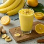 Banana Lemon Ginger Smoothie