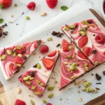Berry Frozen Yogurt Bark