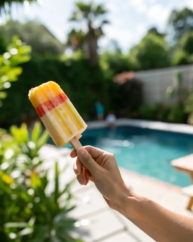 Dole Whip Popsicles