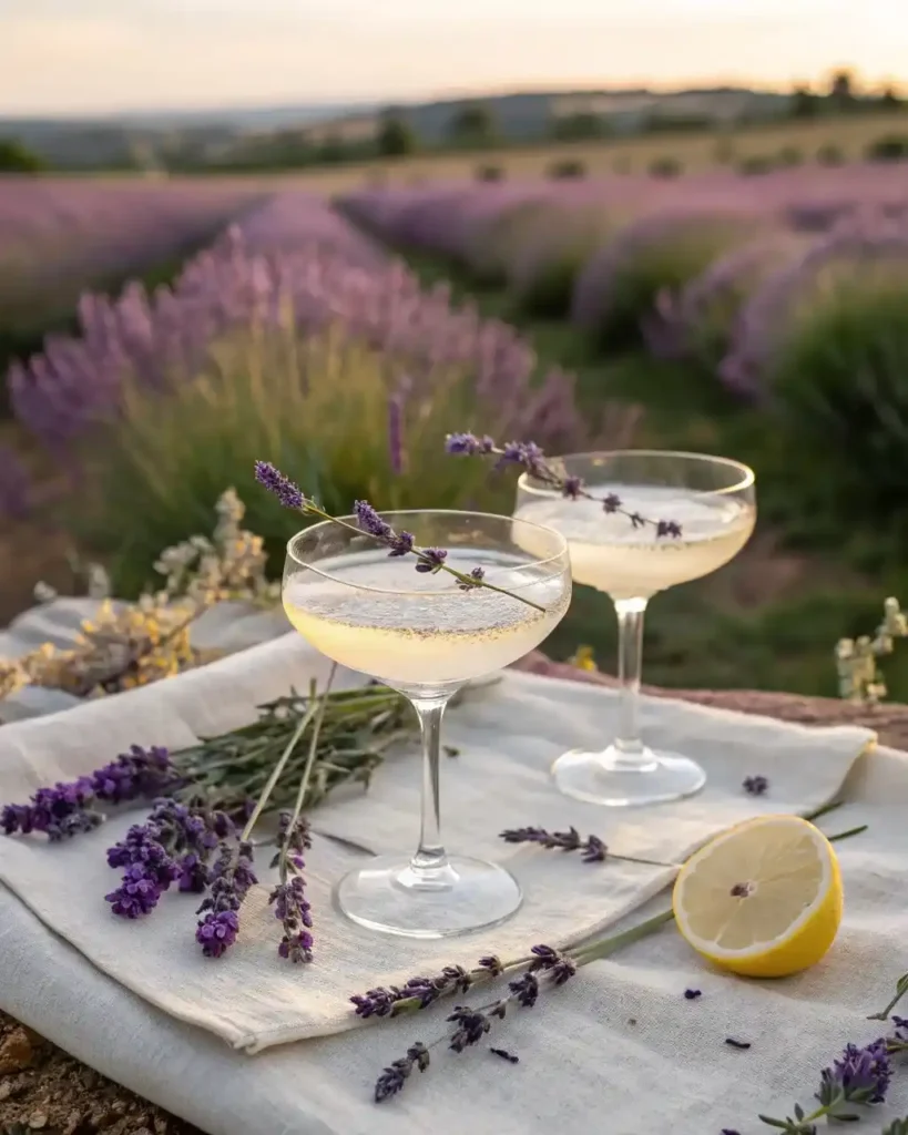 Lavender Lemon Honey Sparkler