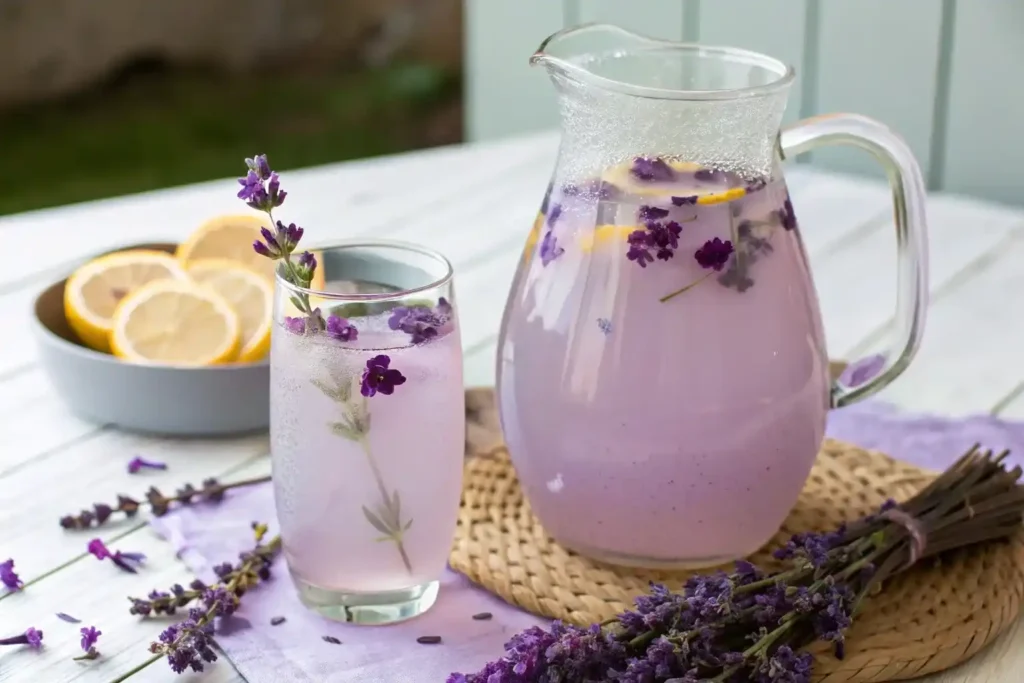 Lavender Lemonade Refresher