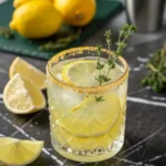 Lemon Thyme Mocktail