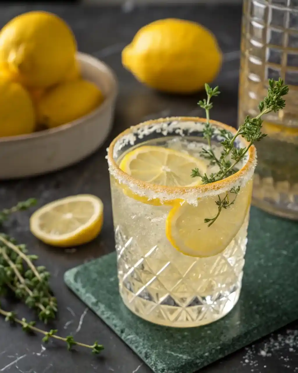 Lemon Thyme Mocktail