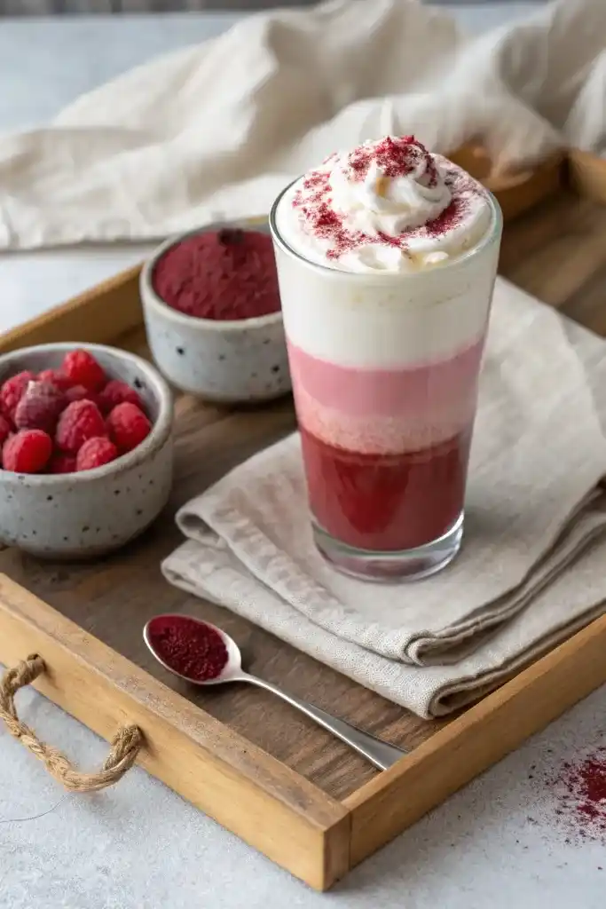 Red Matcha Latte Recipe