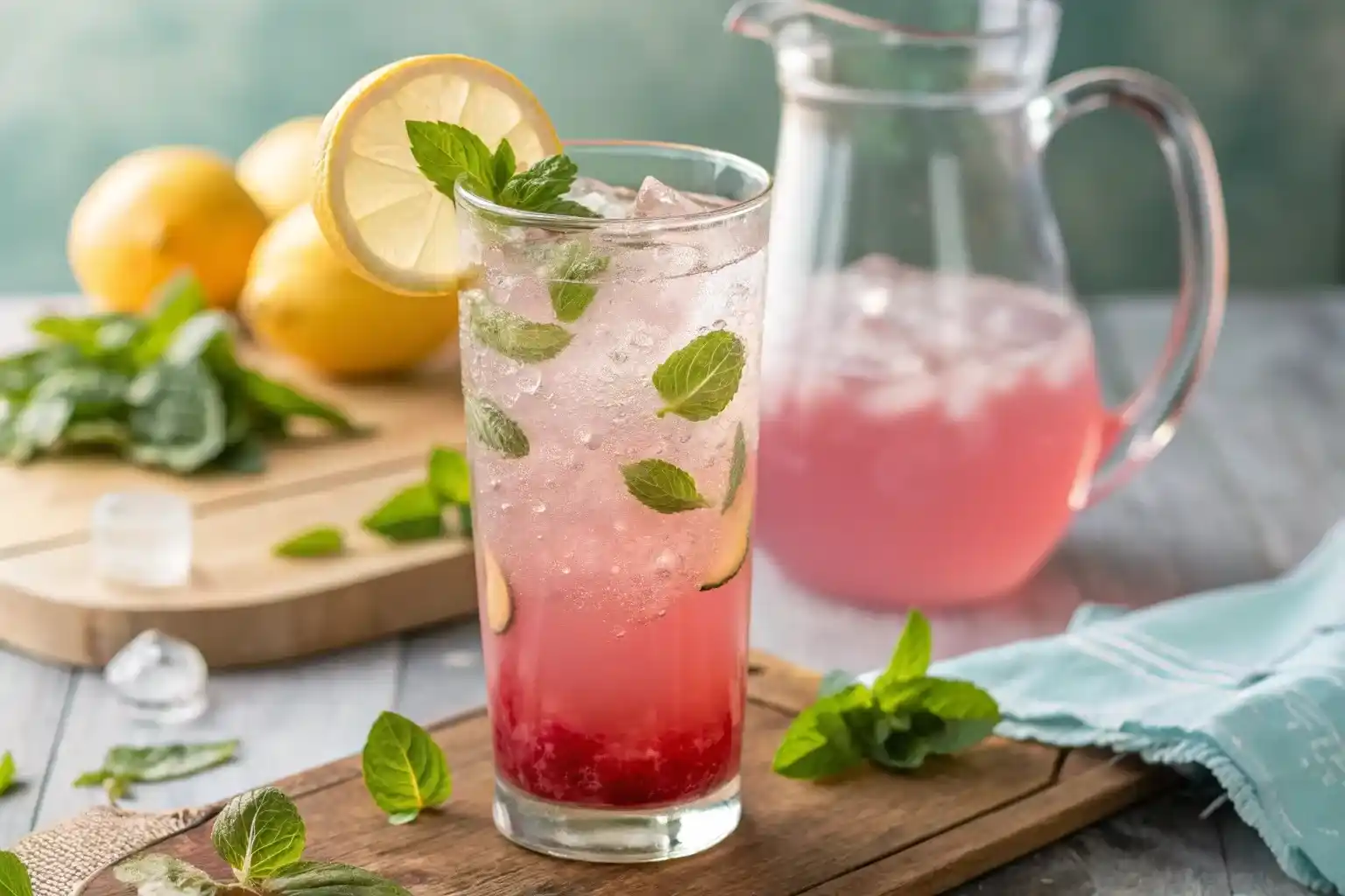 Rose Basil Lemonade Recipe