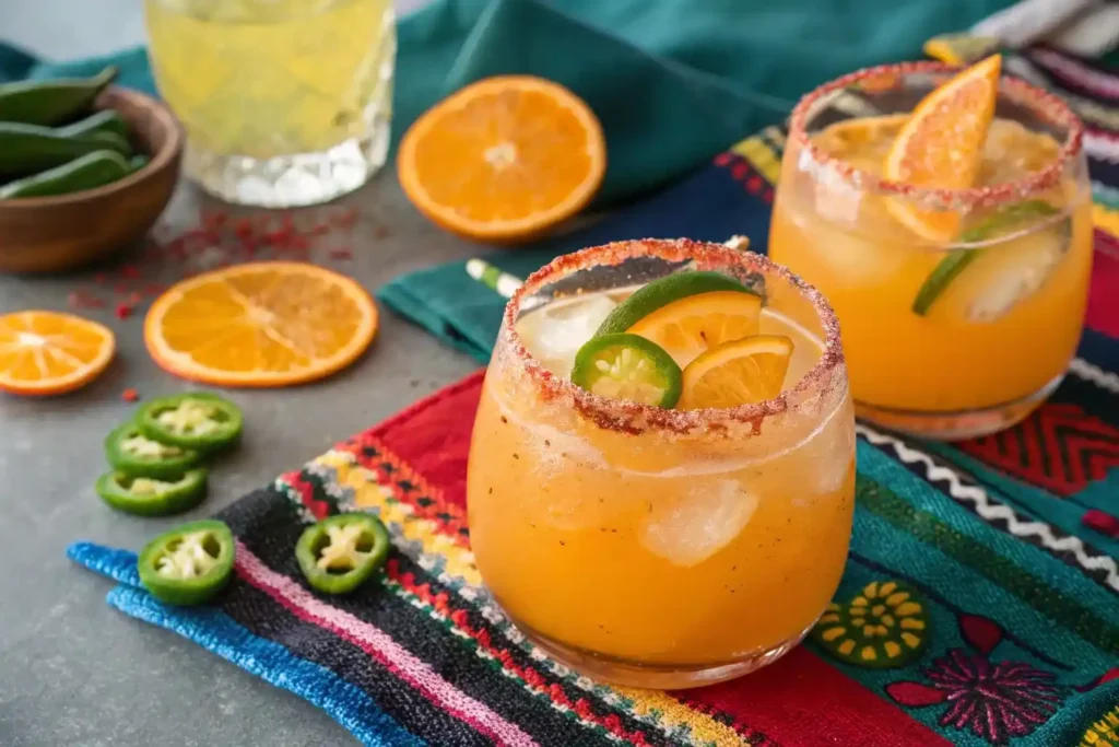 Spicy Orange Sparkler
