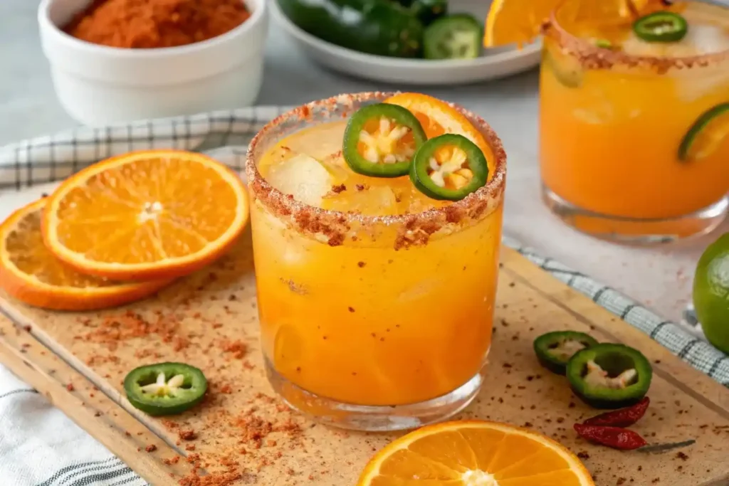 Spicy Orange Sparkler