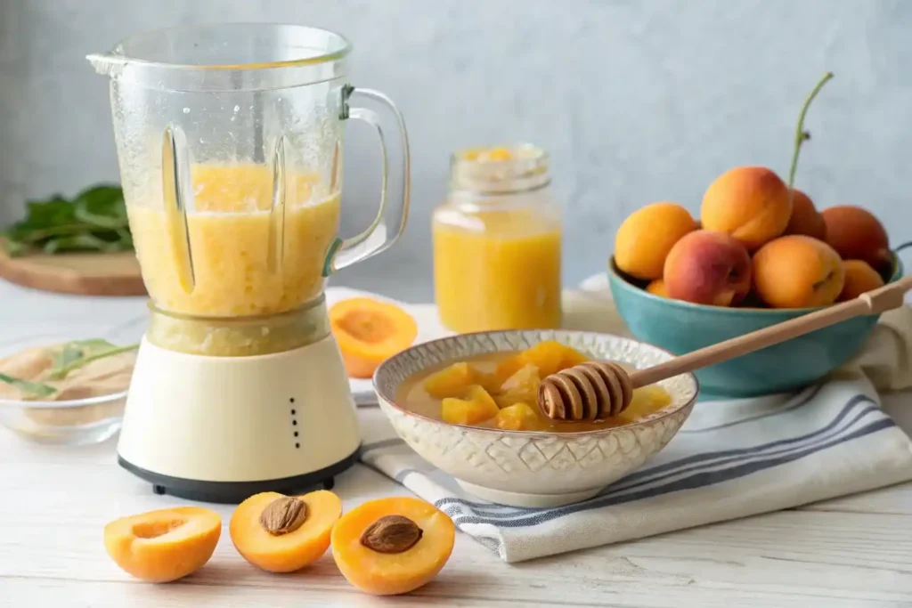 lemon apricot popsicles