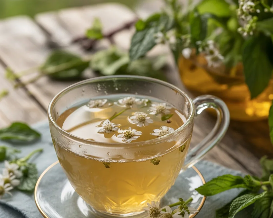 Elderflower Immune Support Tea - a blend rich in vitamin C for immune health.