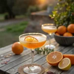 Citrus Sunset Drop Mocktail