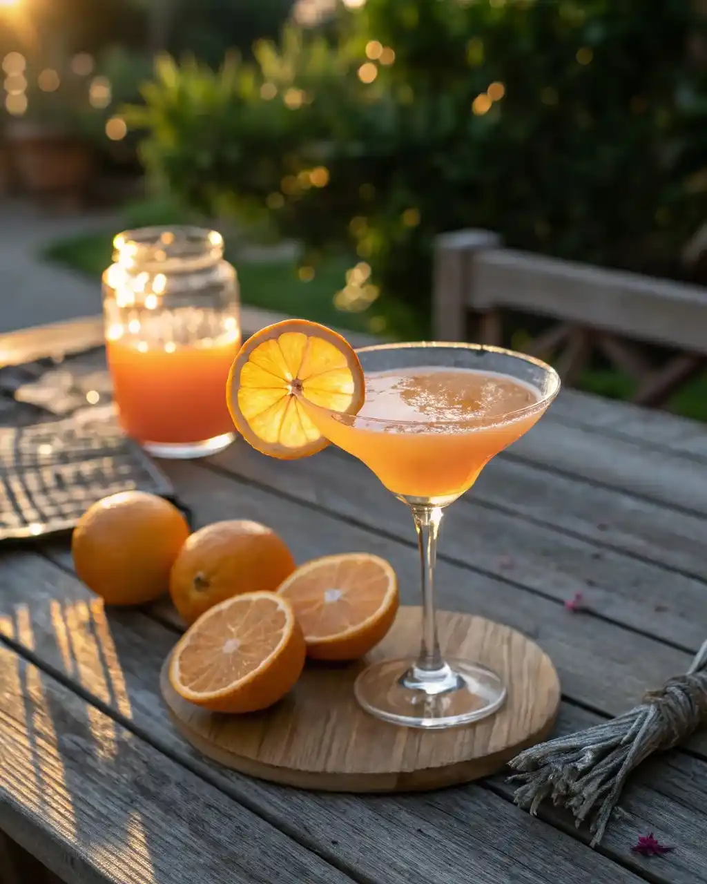 Citrus Sunset Drop Mocktail