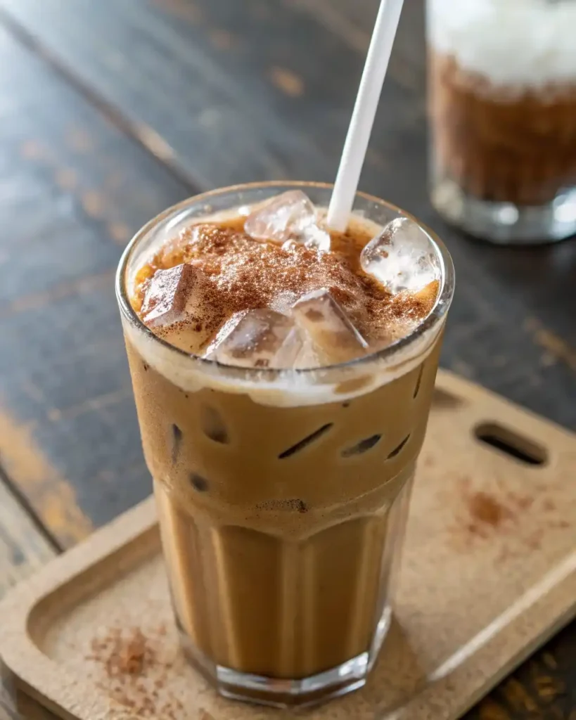 Brown Sugar Cinnamon Iced Latte
