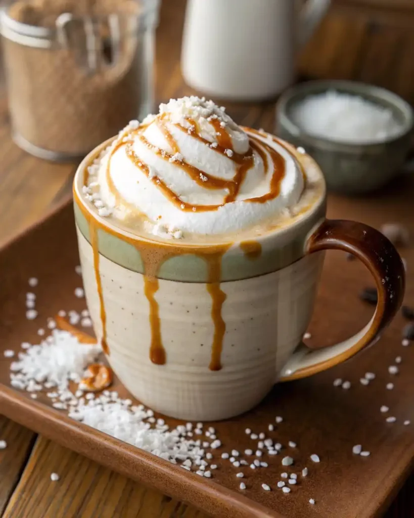 Salted Caramel Mocha Latte