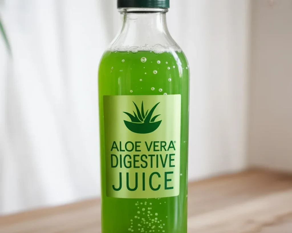 Aloe Vera Digestive Juice benefits for gastrointestinal health and digestion.