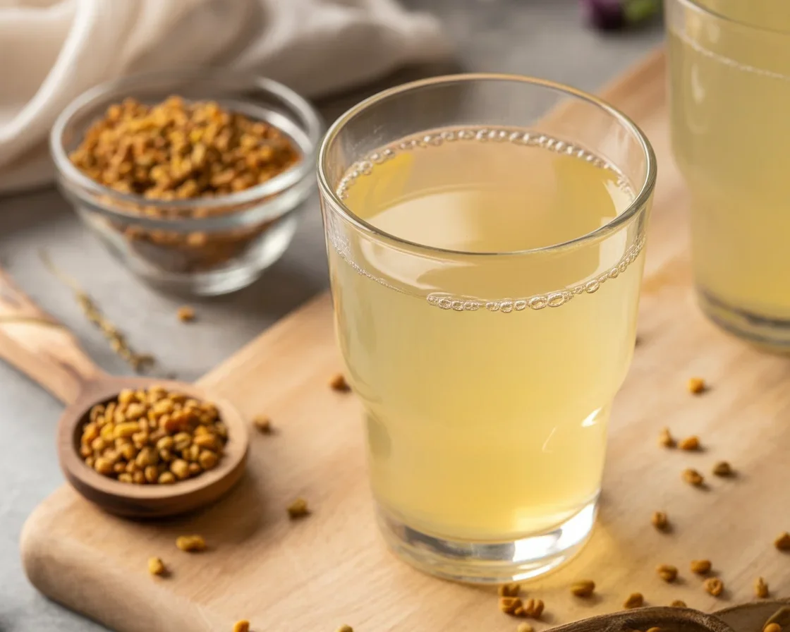 Fenugreek water for metabolism benefits including weight loss and digestion improvement.