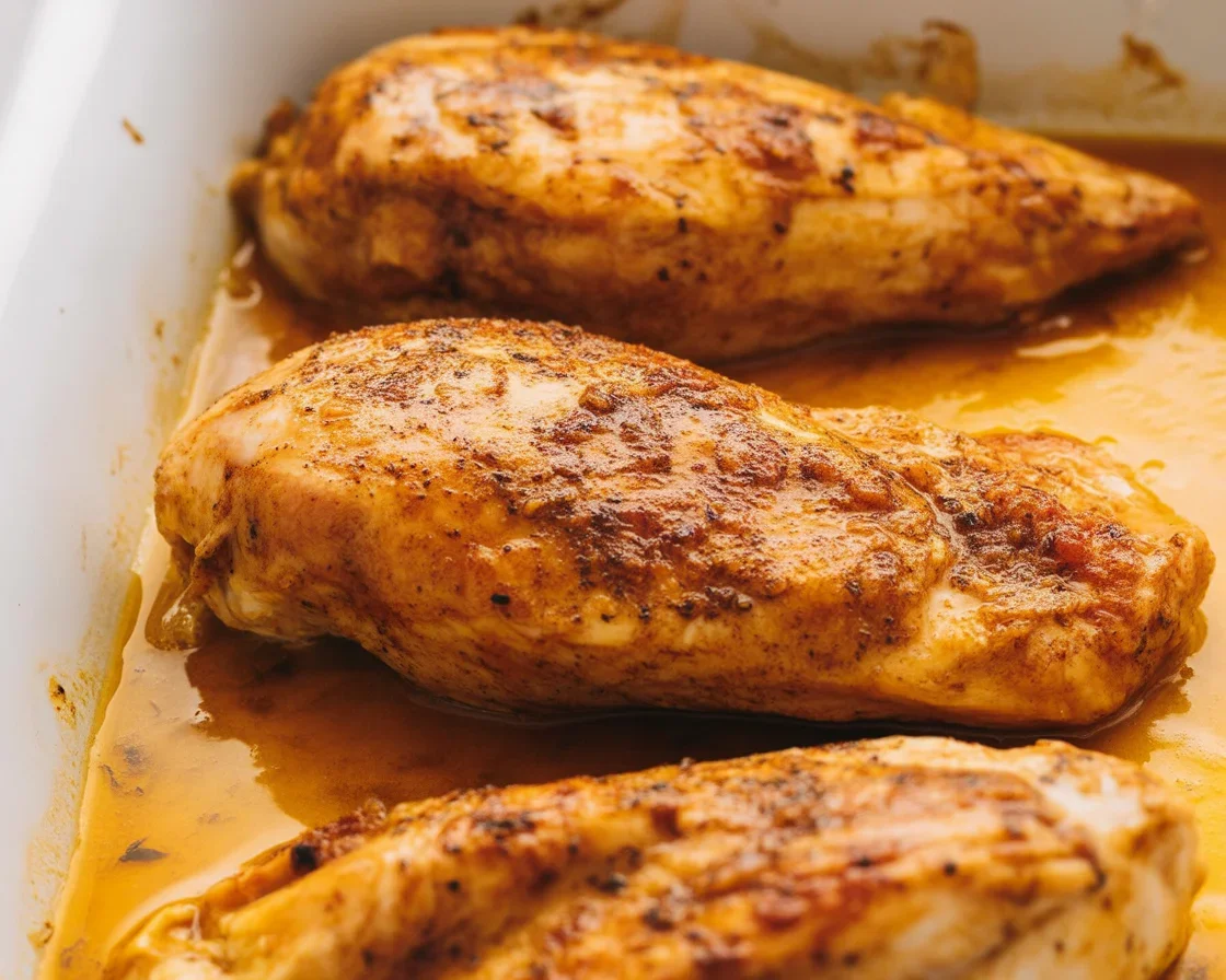 Batch cooked chicken breast ready to enhance tasty salads with protein.