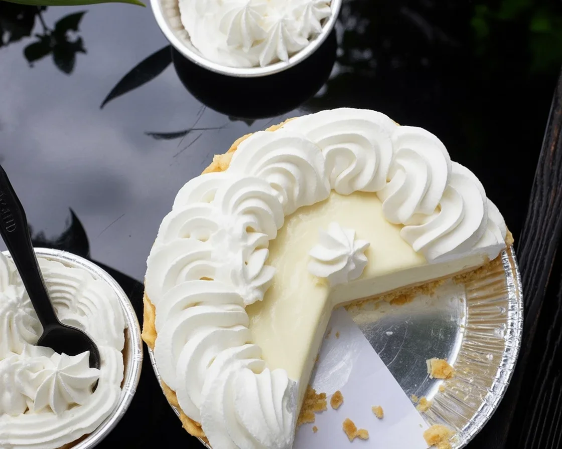 Delicious No-Bake Key Lime Pie with a creamy lime filling and graham cracker crust