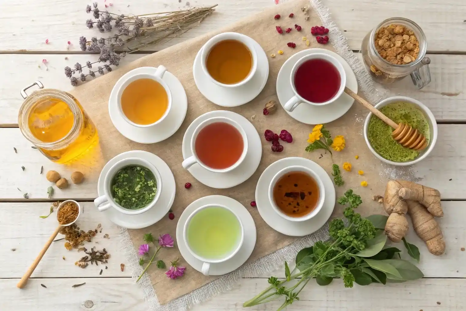 herbal tea recipes for health