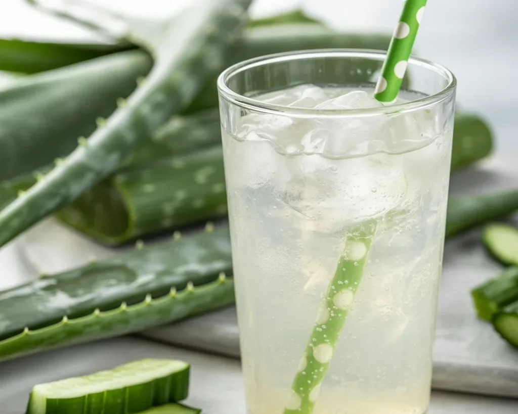 Aloe Vera Morning Drink benefits for digestion and skin health
