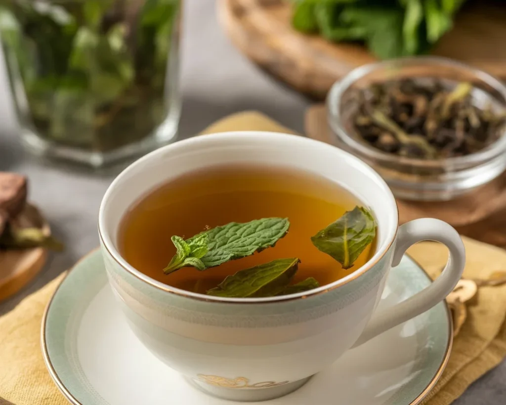 Plantain Leaf Digestive Tea for digestive and respiratory health