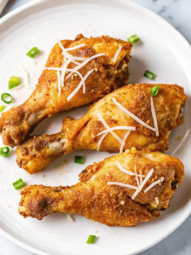 Air Fryer Garlic Parmesan Drumsticks